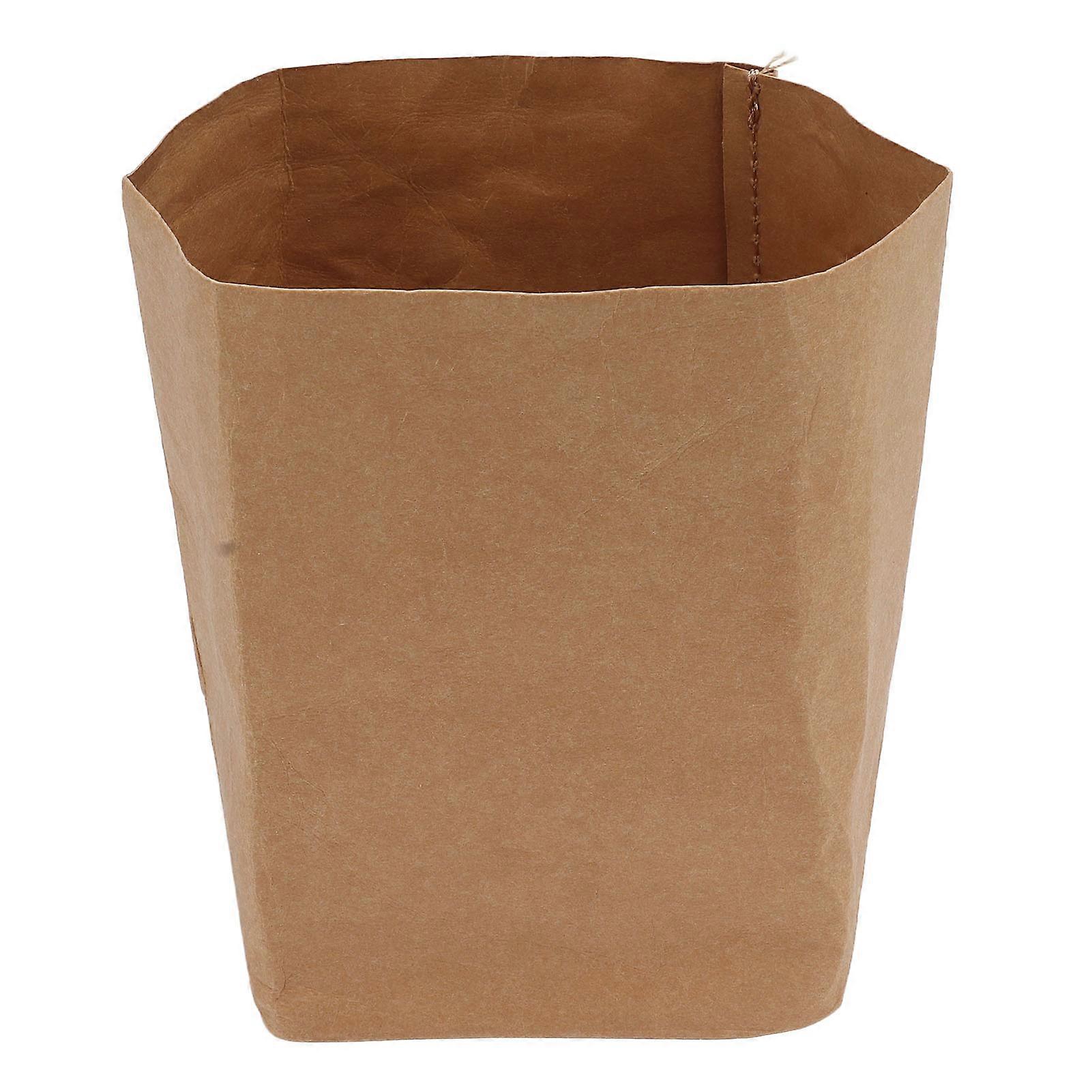 Reusable Kraft Paper Container, Washable & Durable Design For Efficient Storage, Multipurpose Use In Kitchen And Beyond