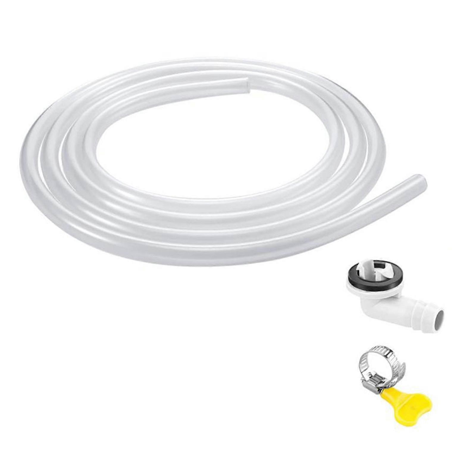 100/200/300cm Air Conditioner Drain Hose with Connector Window Air Conditioner Drain Kit for Universal Mini Split Unit