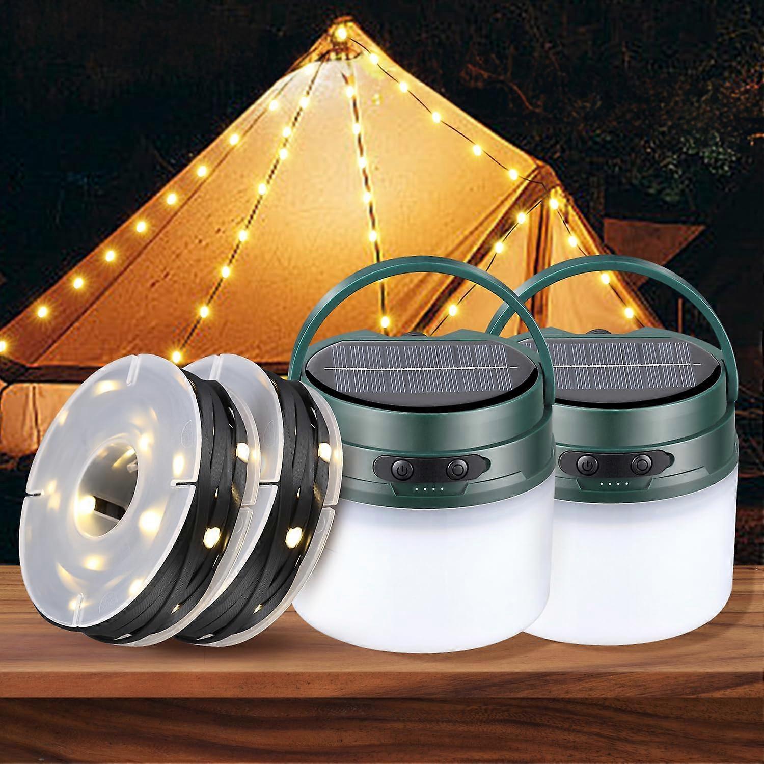 Solar Camping Lantern and String Light for Camping
