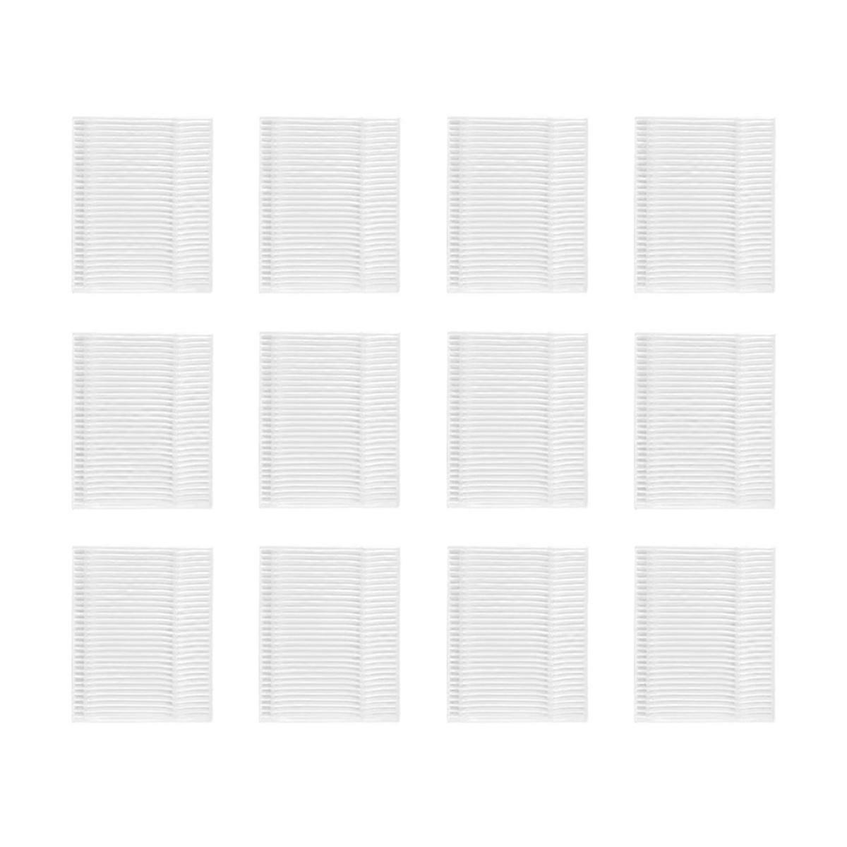12PCS For L50 / L60 Robot Vacuum Replacement HEPA Filter Spare