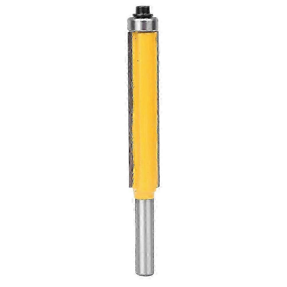 8mm Shank Router Bit Woodworking Milling Cutter With Bearing Flush Trim Bit for Trimming(8*12.7*63.5mm )