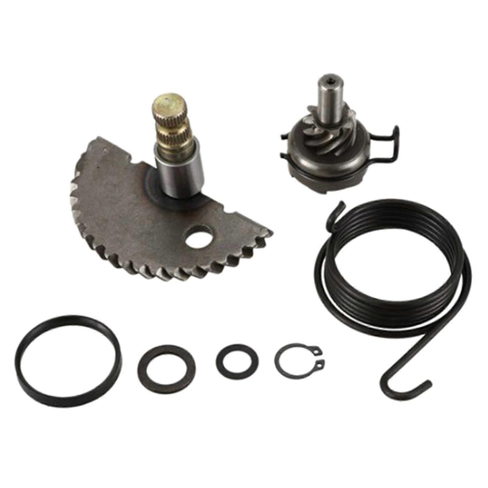Ensemble d’engrenage de remplacement Kickstarter pour GY6 50CC 80CC Kick Start Kit ATV Accessoires Scooter Kick Start Engrenage complet