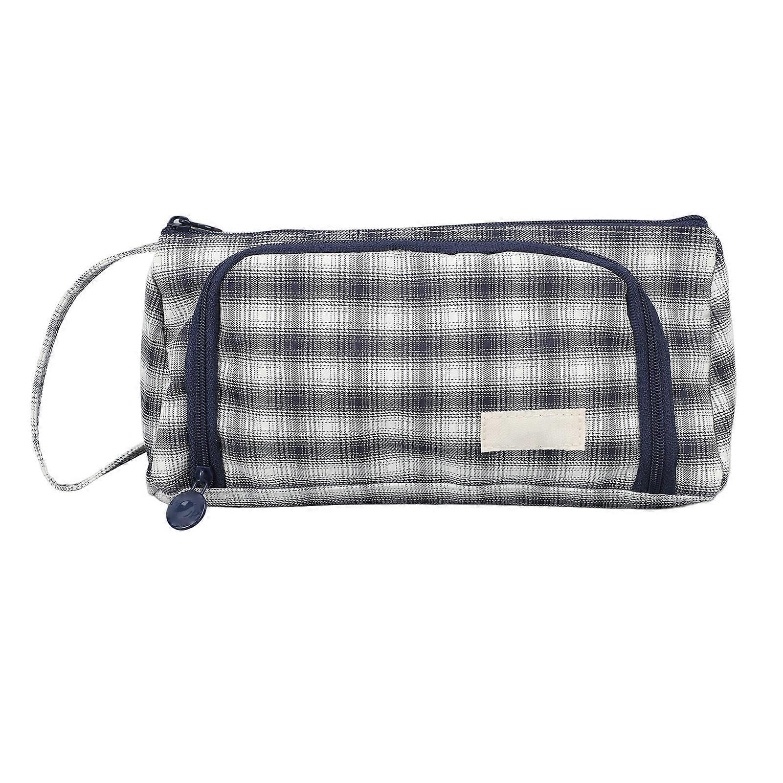 Locked Notebook Ribbon Bookmark Waterproof Cover Lined Notebook with Password Lock for Office School Gray