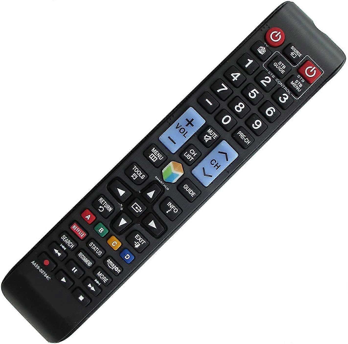 General Replacement Remote Control for Samsung TV Models UN60JS8000F UN65JS8500FXZA UN65HU7200F UN48JS8500FXZA UN55HU8700F