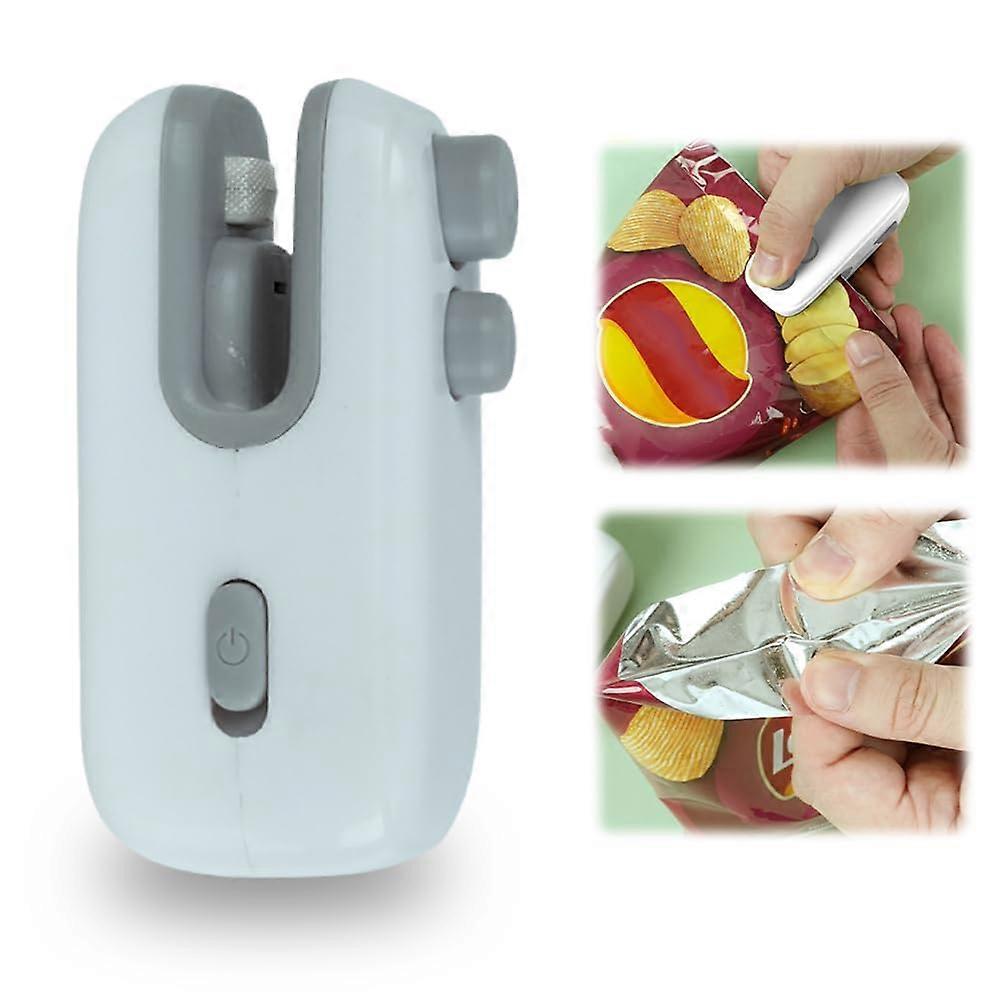 Mini Bag Closing Machine - Rechargeable USB Heat Tool for 2mm to 10mm Bag Sizes, Portable and Lightweight Design