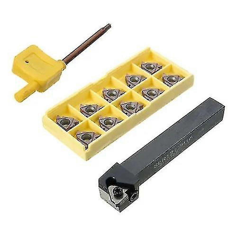 HJyang Lathe Threading Boring Bar With 10pcs Internal Thread WDI