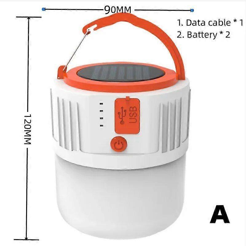 LED Solar Charging Light Energy-saving USB 42Lamp Bead Bulb Night Market Lamp Mobile Outdoor Camping Power Outage Emergency Lamp