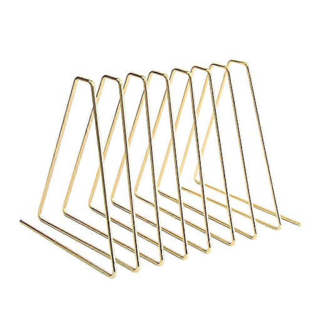 Metal Magazine Rack With Newspaper Holder For Desk Bookshelf Triangle Multifunction File Organizer Home Office