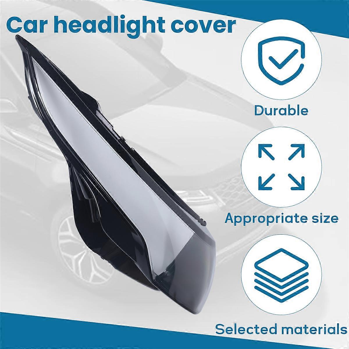 Auto Frontscheinwerfer Scheinwerfer Lampe Linsenschale Abdeckung Ersatz für Range Evoque 2012-2015