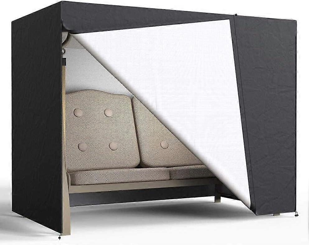 pcs 2 Seater Garden Swing Cover, Heavy Duty Waterproof Hammock Cover for Outdoor, with UV Protected Sunscreen Oxford 210D