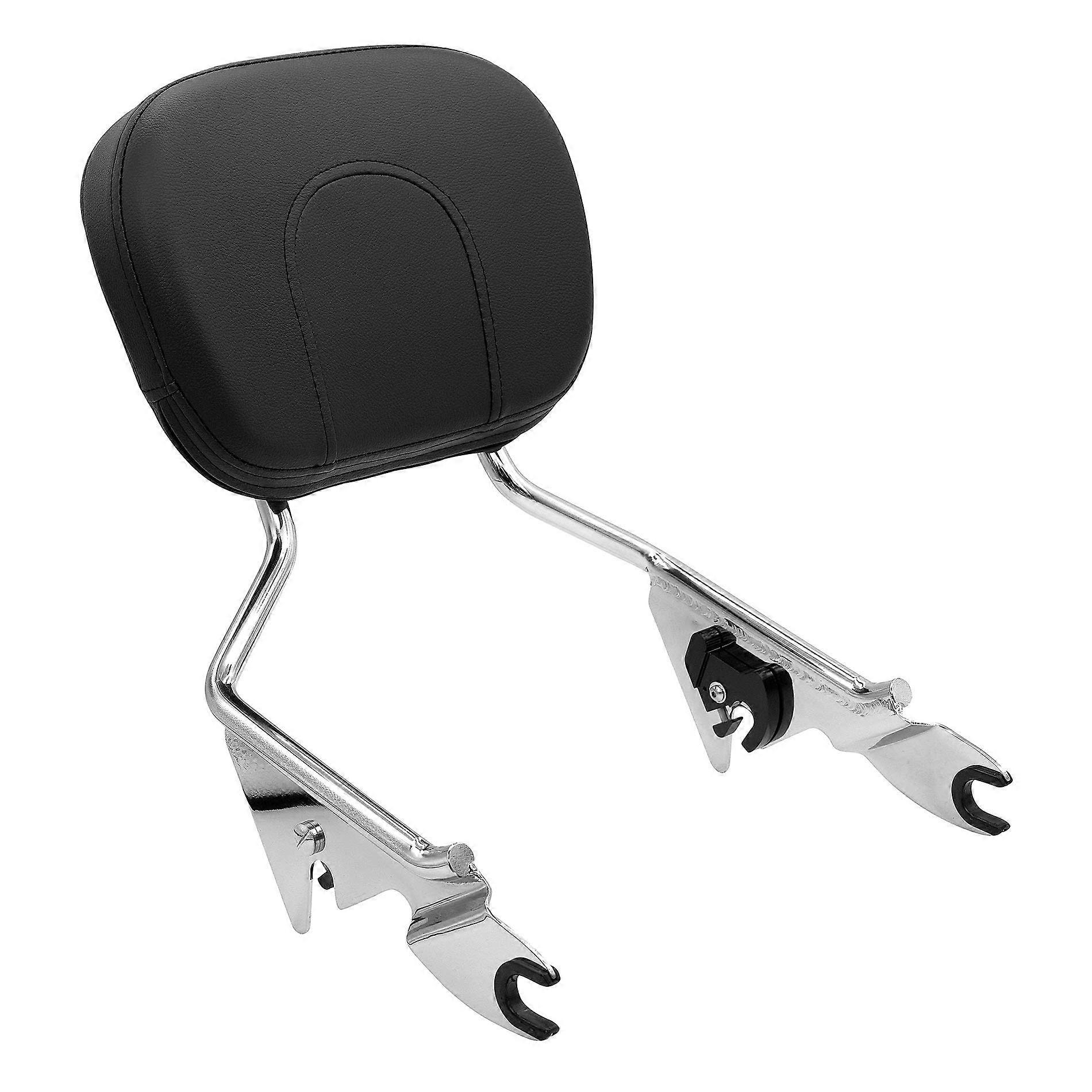 Detachable Backrest Sissy Bar For Harley Touring Davidson Road King FLHR 20092019