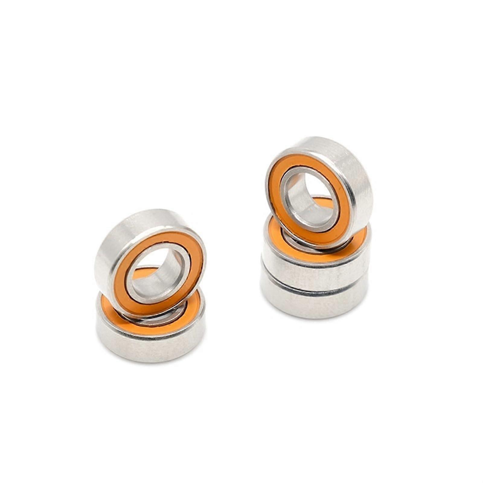 2PCS SMR126 2RS Bearings 6x12x4mm CB ABEC7 Stainless Steel Hybrid Ceramic Bearings DRY Ocean Fishing Reel Ball Bearings