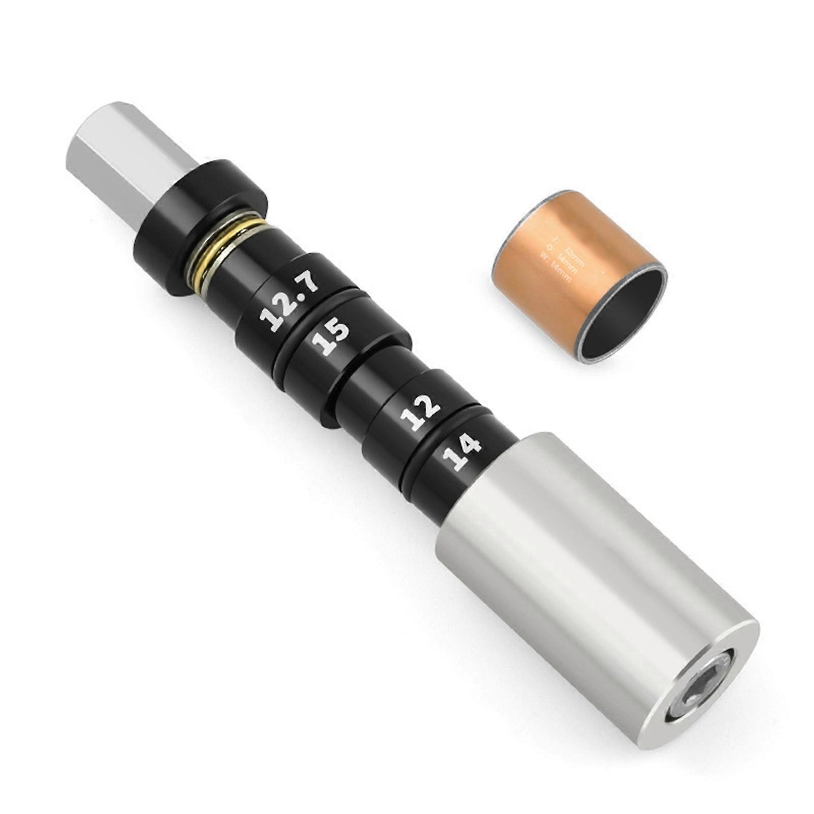 Bicycles Shock Bushing Tool Rear Suspension Eyelet Bushing Installation and Removal Tool Rear Shock Bushing Mount Tool silver