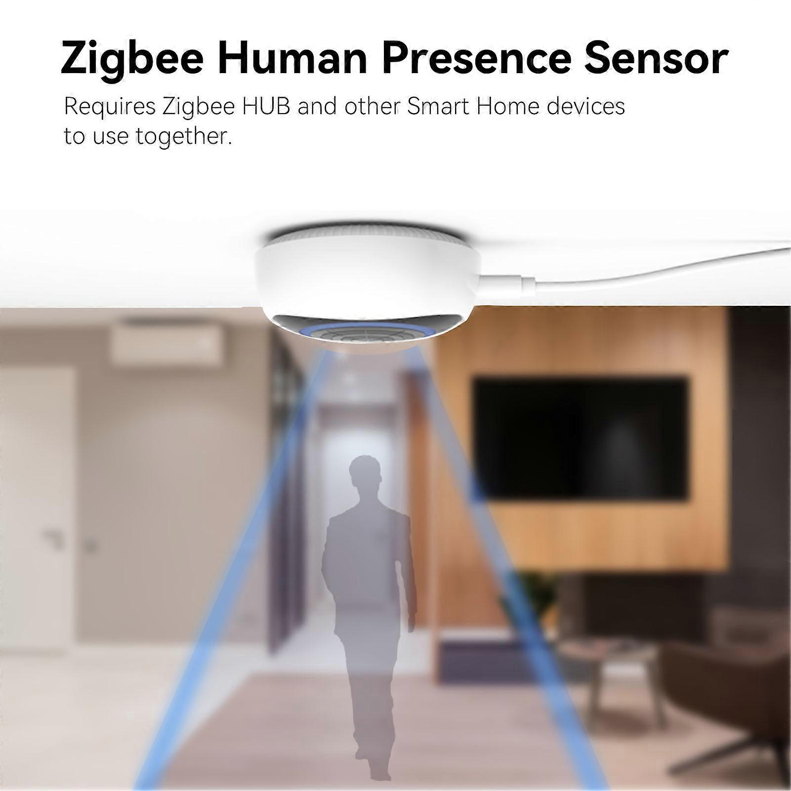 Intelligent radar human presence sensor graffiti zigbee high-precision millimeter induction detector