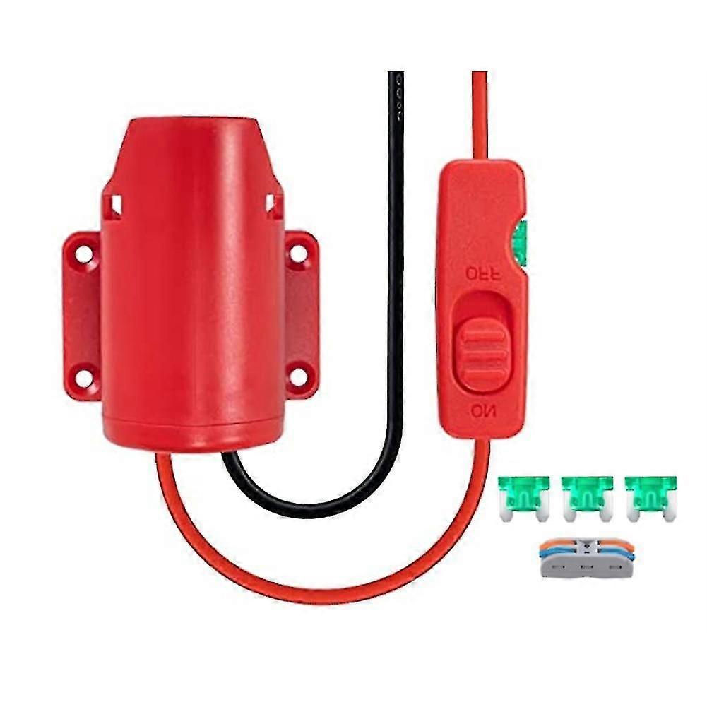 Power Wheel Adapter For 12v M12 Battery Adapter Battery Converter Kit With Switch Fuse & Wire Termi