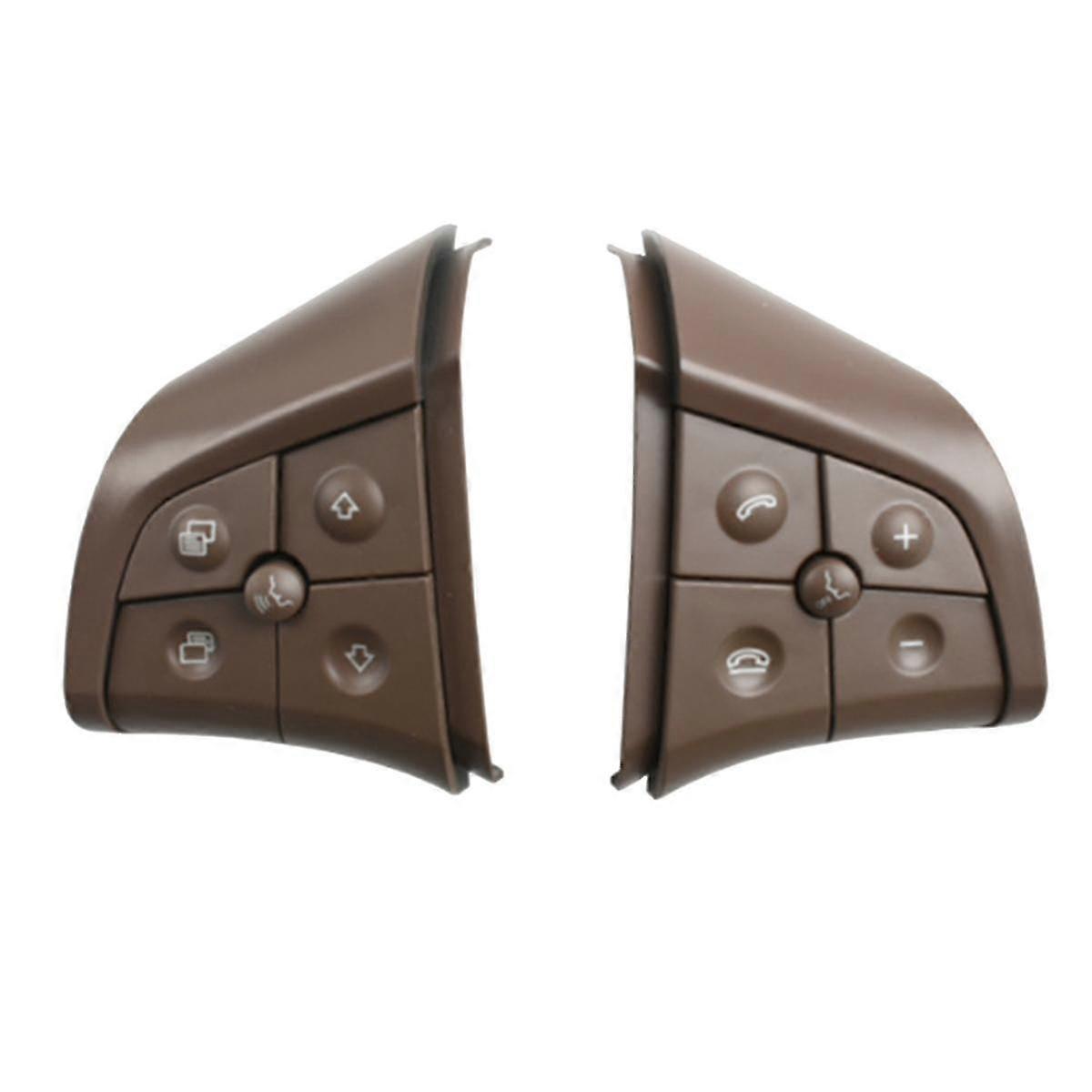 4-Key Steering Wheel Control Switch for W164 ML B/Class 2006-2009 W251 Master Knob Brown