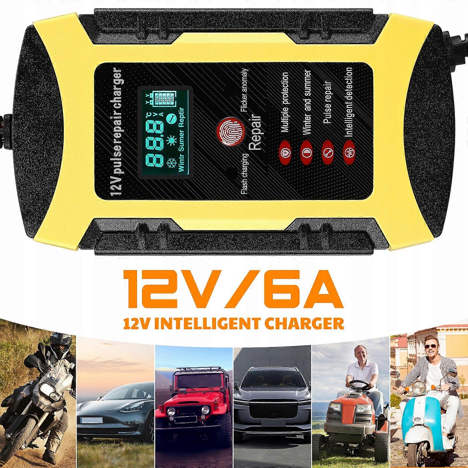 Overload Protection Battery Charger Overcharge Wide Compatibility Car
