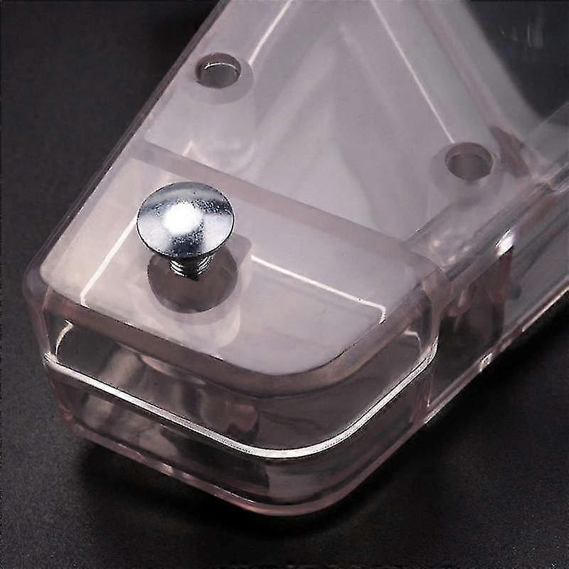 Tampa de Poeira para Serra de Mesa de 10 Polegadas, Protetor de Plástico Transparente para Ferramenta de Corte Universal com Suporte