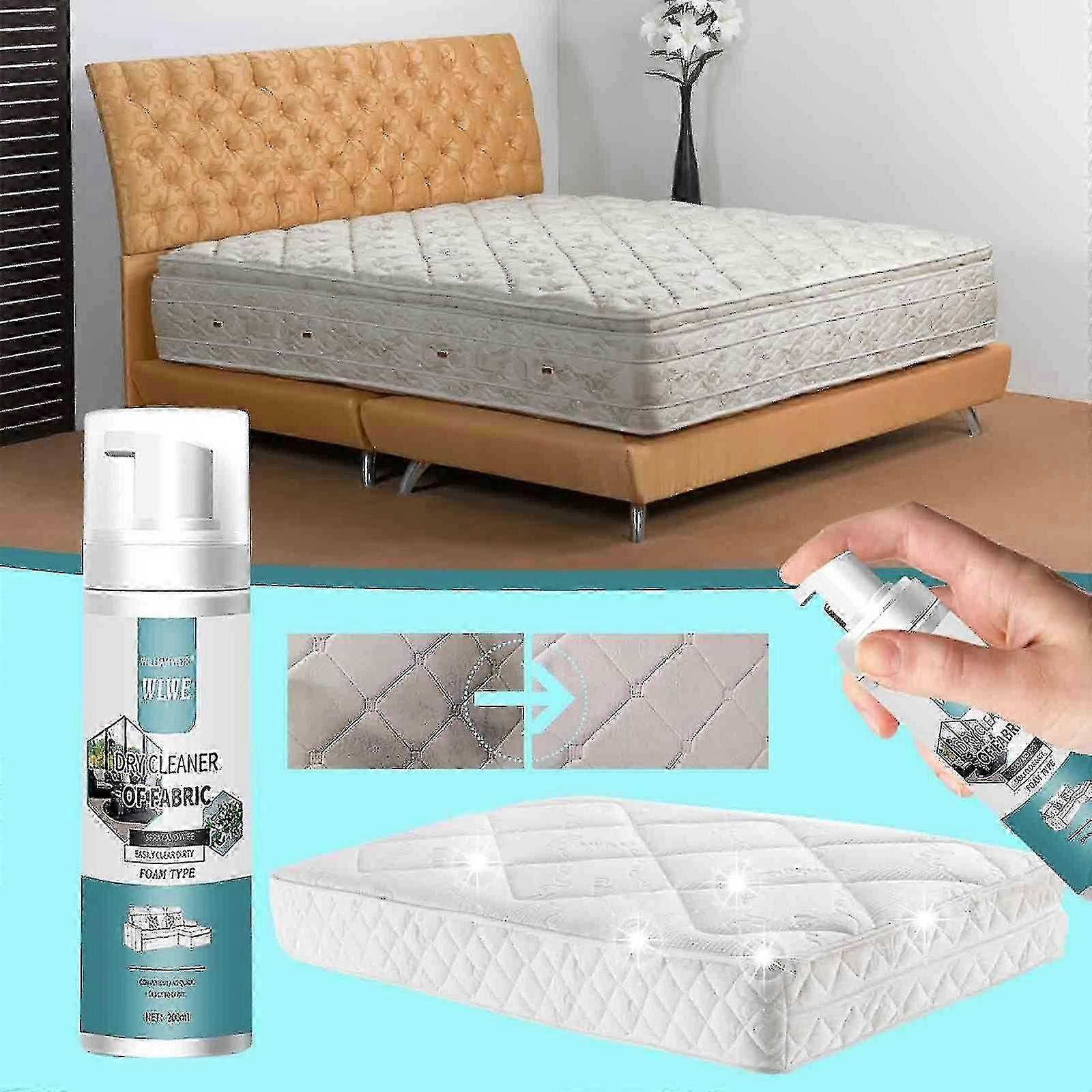Professional 200ml Foam Mattress & Carpet Cleaner Solution for Deep Stain Removal and Decontamination