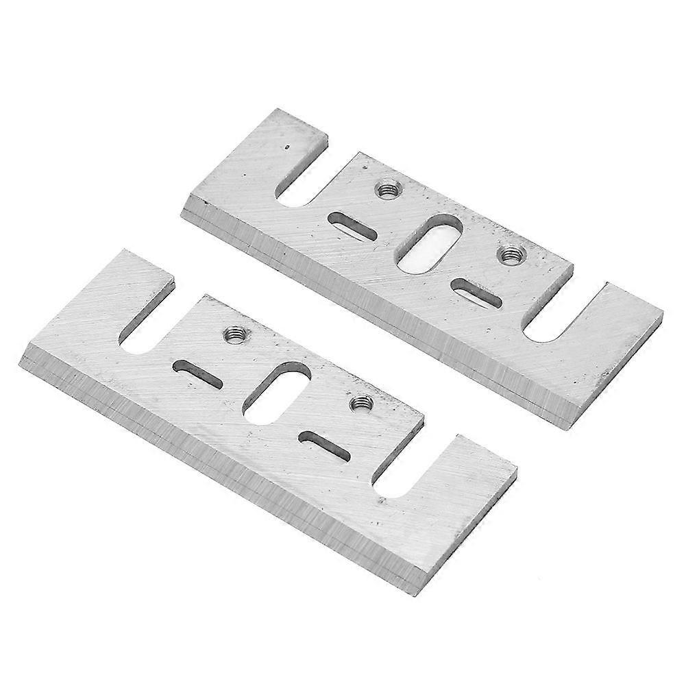 A pair HSS Woodworking Manual Electric Planer Replacement Blade for Handheld Planer
