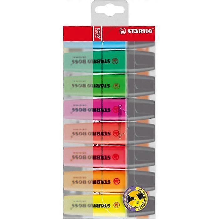 STABILO Packung mit 8 Boss Original Tinte Textmarkern