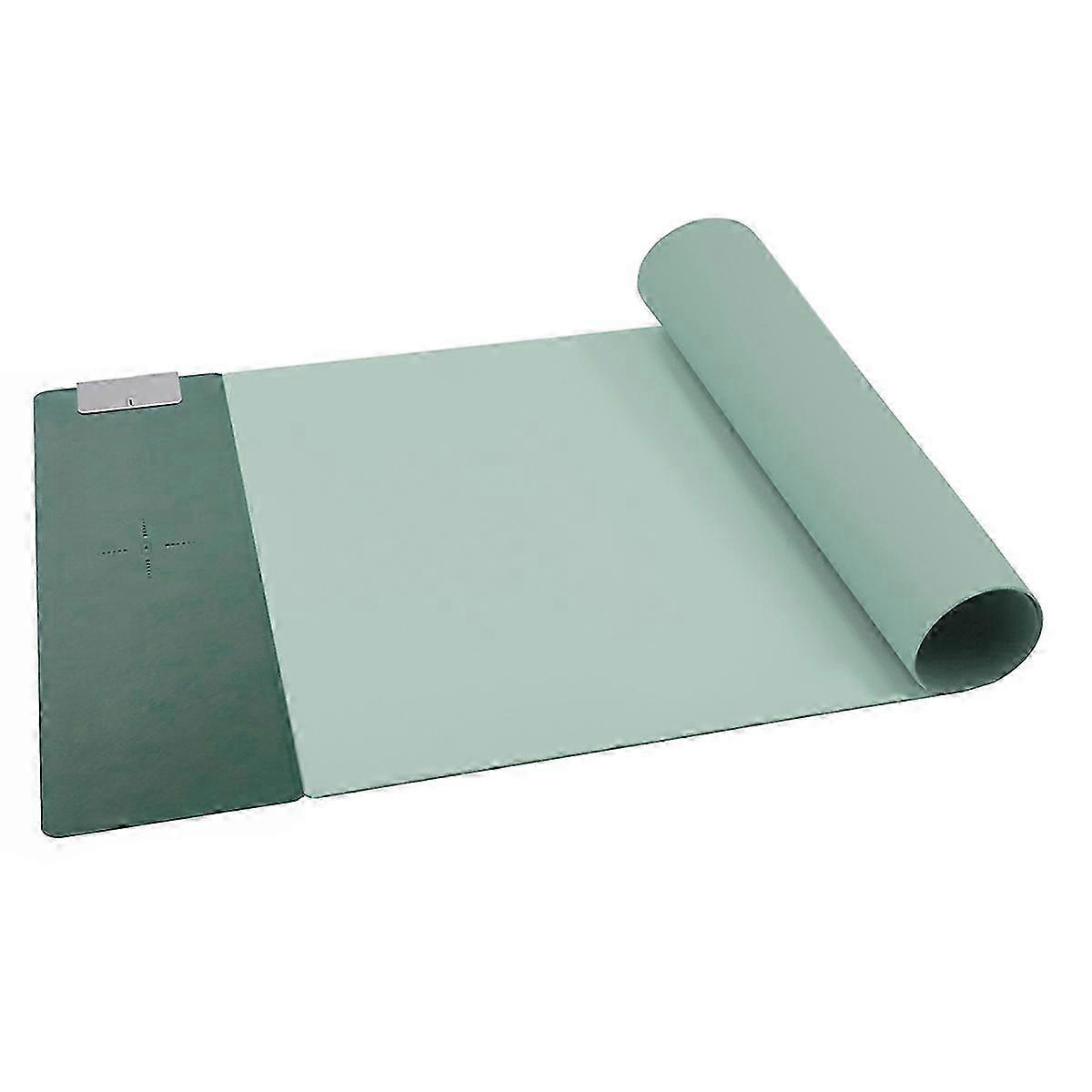 Mouse Pad Pure Colour PU Material Slim Design Wireless Fast Charging Desk Pad Phones Keyboard Pads