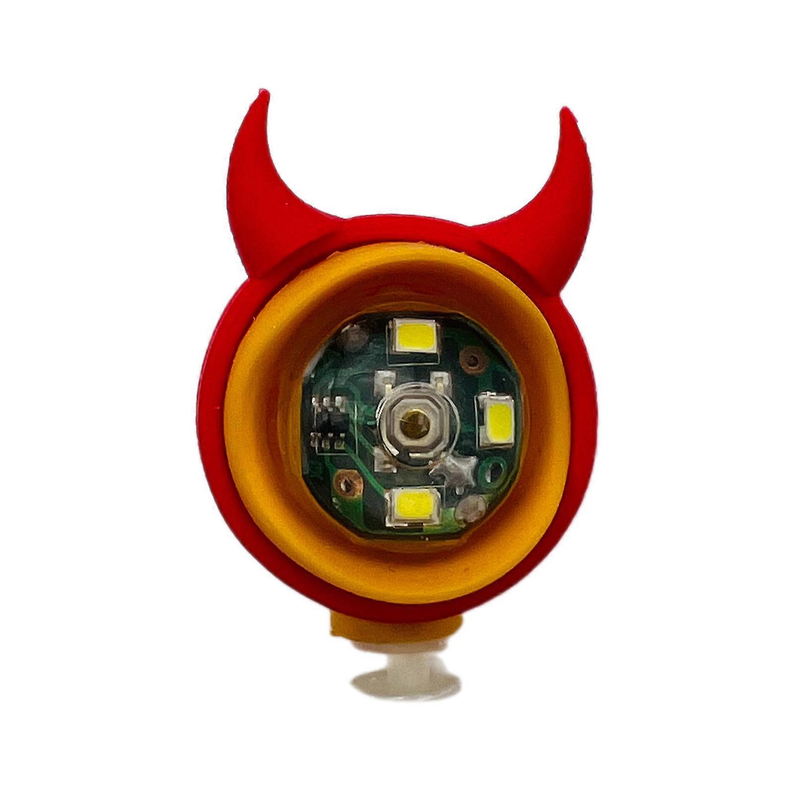 Headlights for Croces Plastic Lights for Shoe,Flashlight Attachment for Clog Lights Clip On for Croces,Decoration Charms Yellow