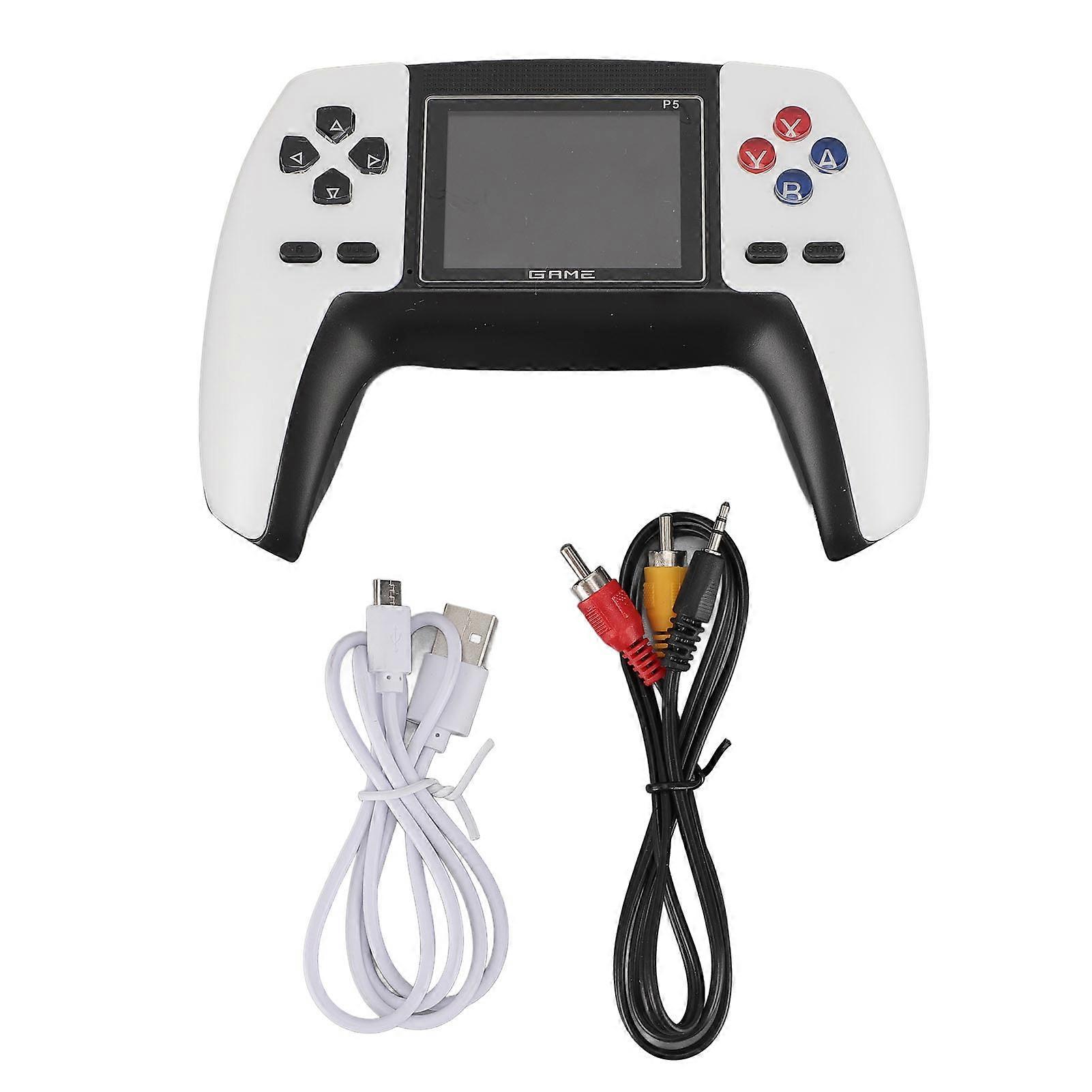 Portable Handheld Game Console - Retro Gaming, TV Output, Ergonomic Design, Long Battery