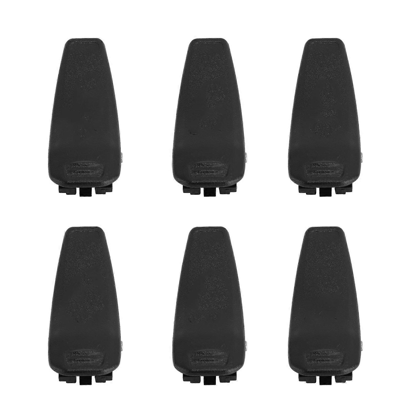 6Pcs Two Way Radio Belt Clip for BP 272 Battery, Compatible with IC V8E V80 F3002 F4002