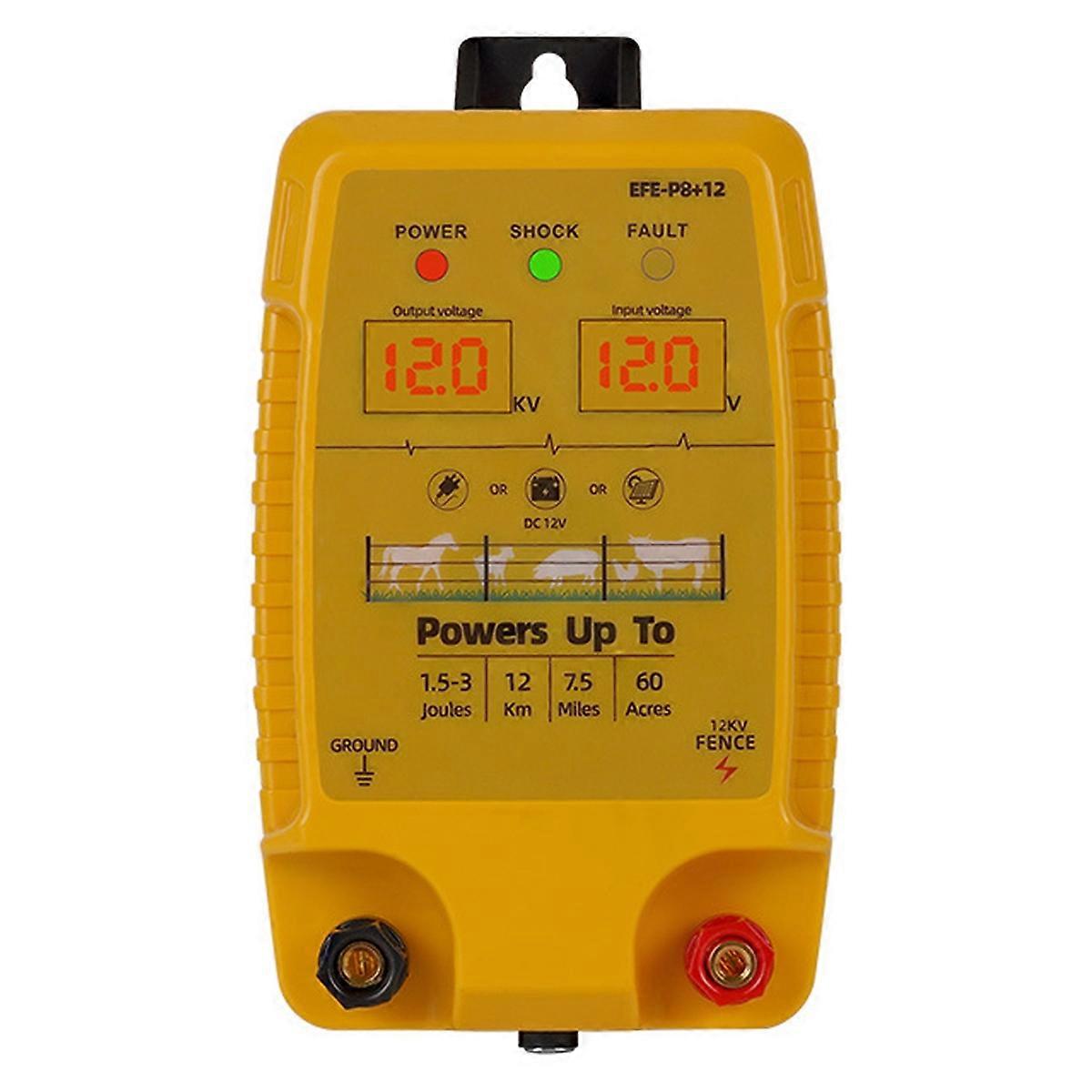 Electric Fence 1.5-3 Low Impedance Sheep Cattle Horse Poultry Controller Tool for Animal Captivity