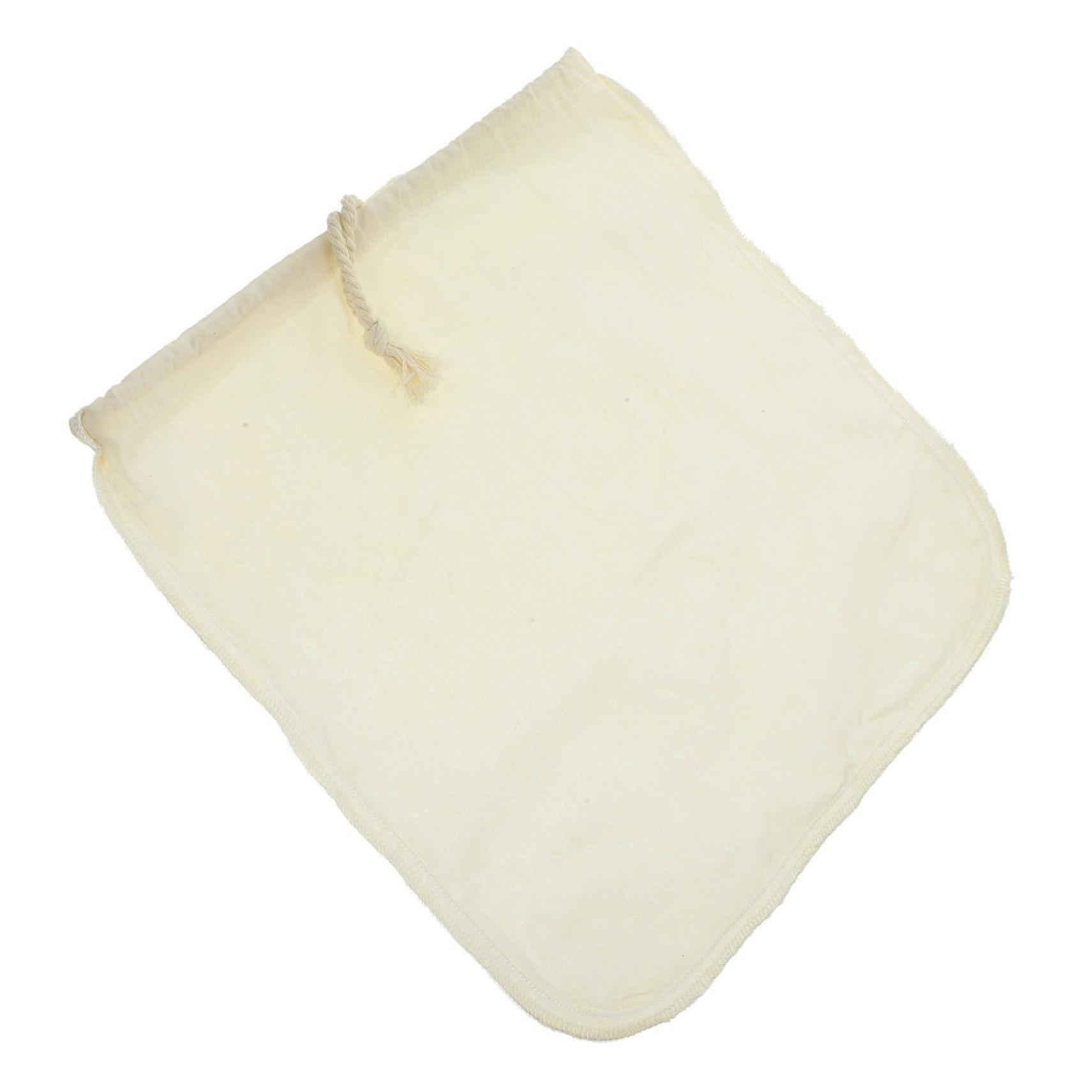Nut milk filter bag made of cotton Food Reusable and