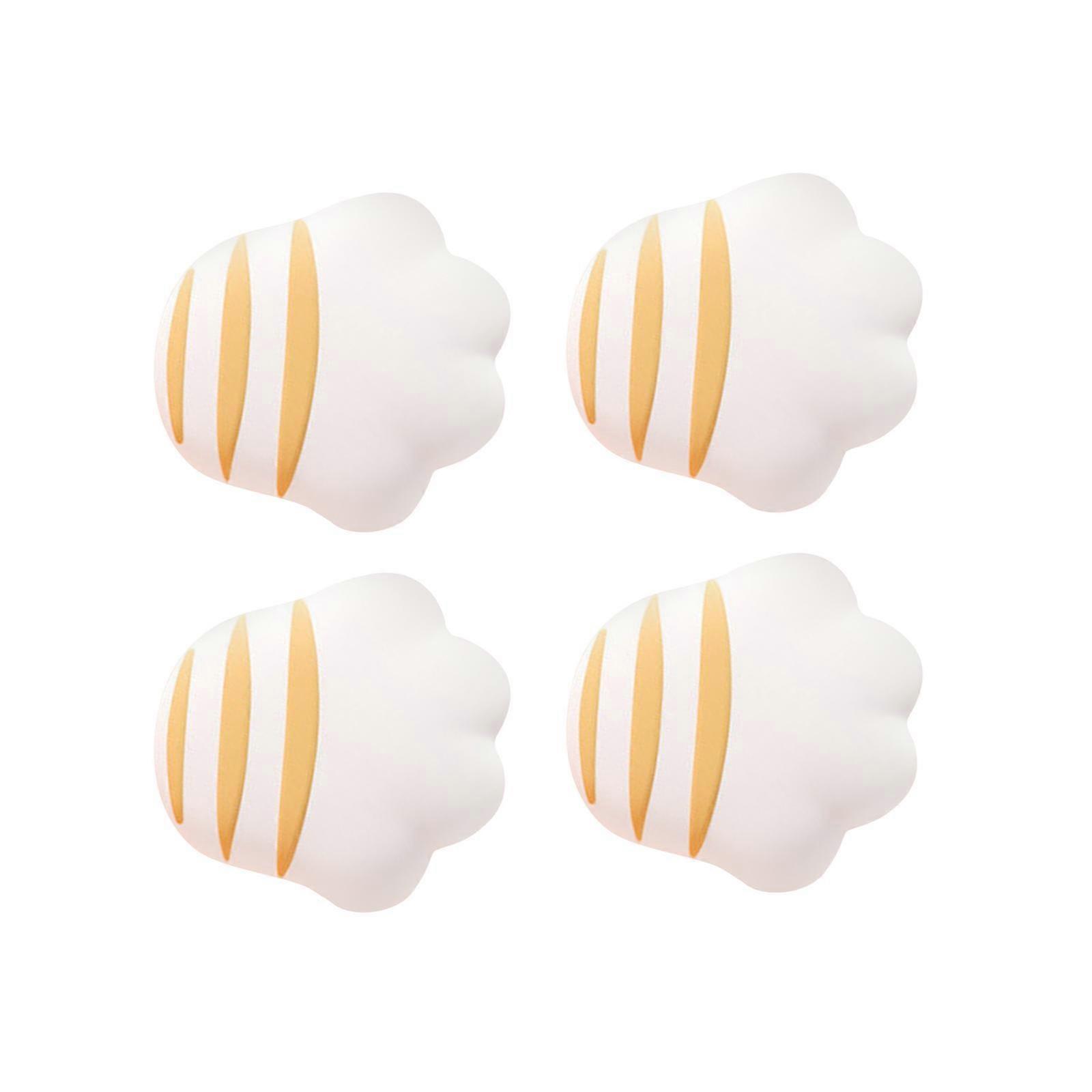 4Pcs μαξιλάρια γωνίας προστατευτικών γωνιών γωνίας προστατευτικών ποδιών εκτύπωσης τραπεζιών