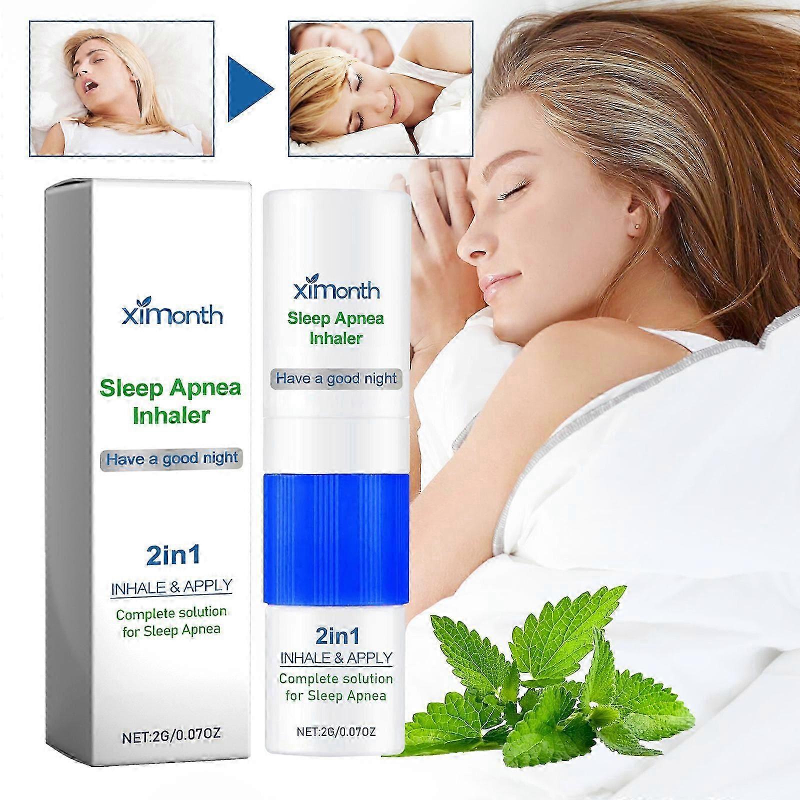 Sleep Apnea Inhaler, Reduce Airway Obstruction And Improve Breathing, Snoring Solution to Help Open The Throat & Air Passage