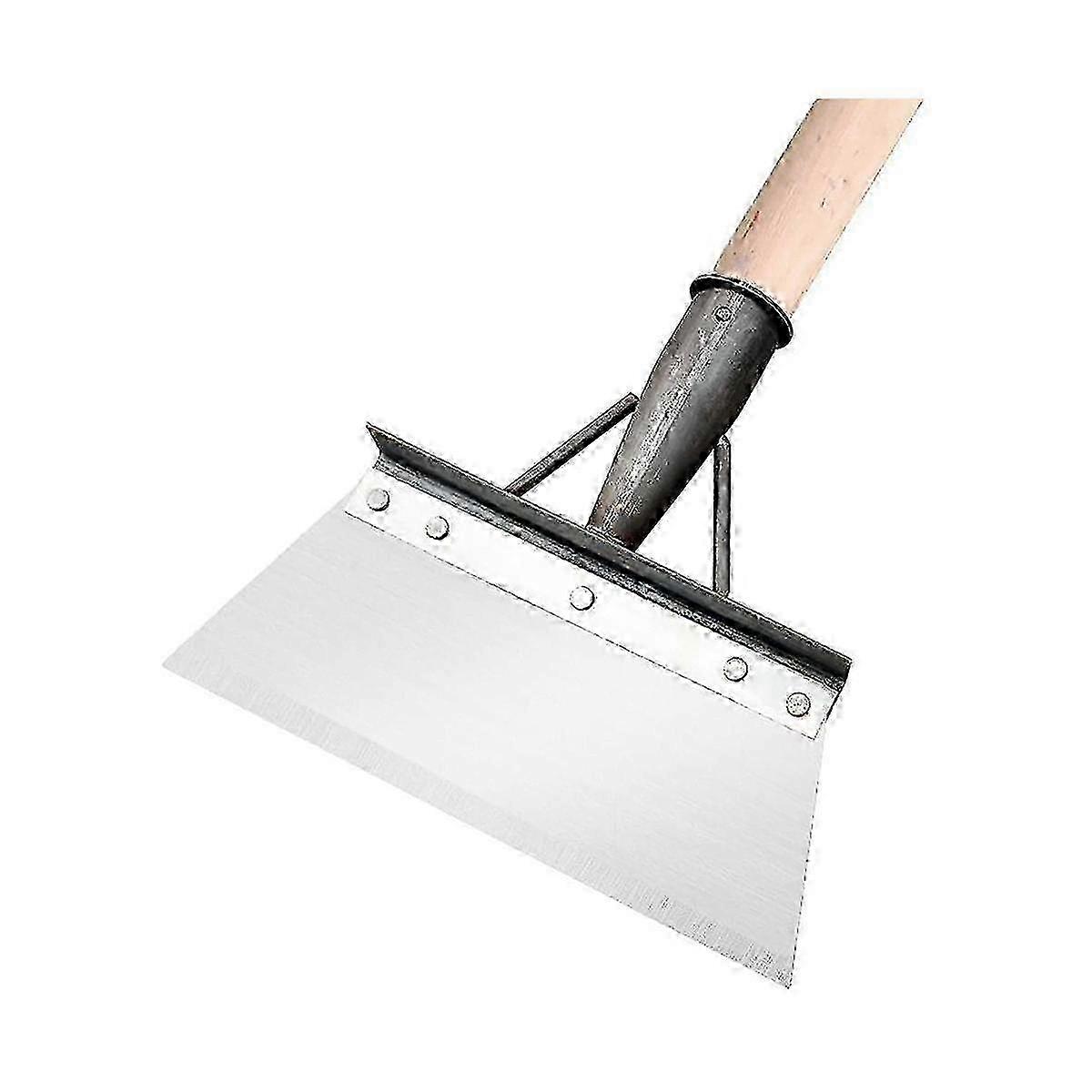 雑草、苔、屋外清掃用の多機能ステンレス製ガーデンショベル