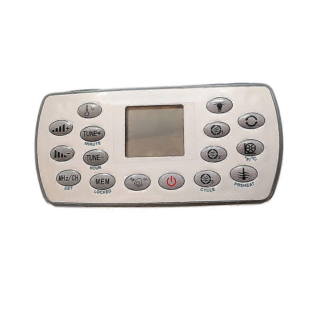 J&J Kingston LX Heater Compatible KL8-3H Panneau de commande supérieur du spa