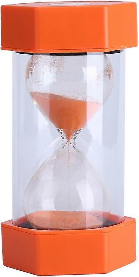 Hourglass Sand Timer 3/10/20/30/60 Minutes Timer Set Sandglass Timer Romantic Home Office Decor (20 mins Orange)