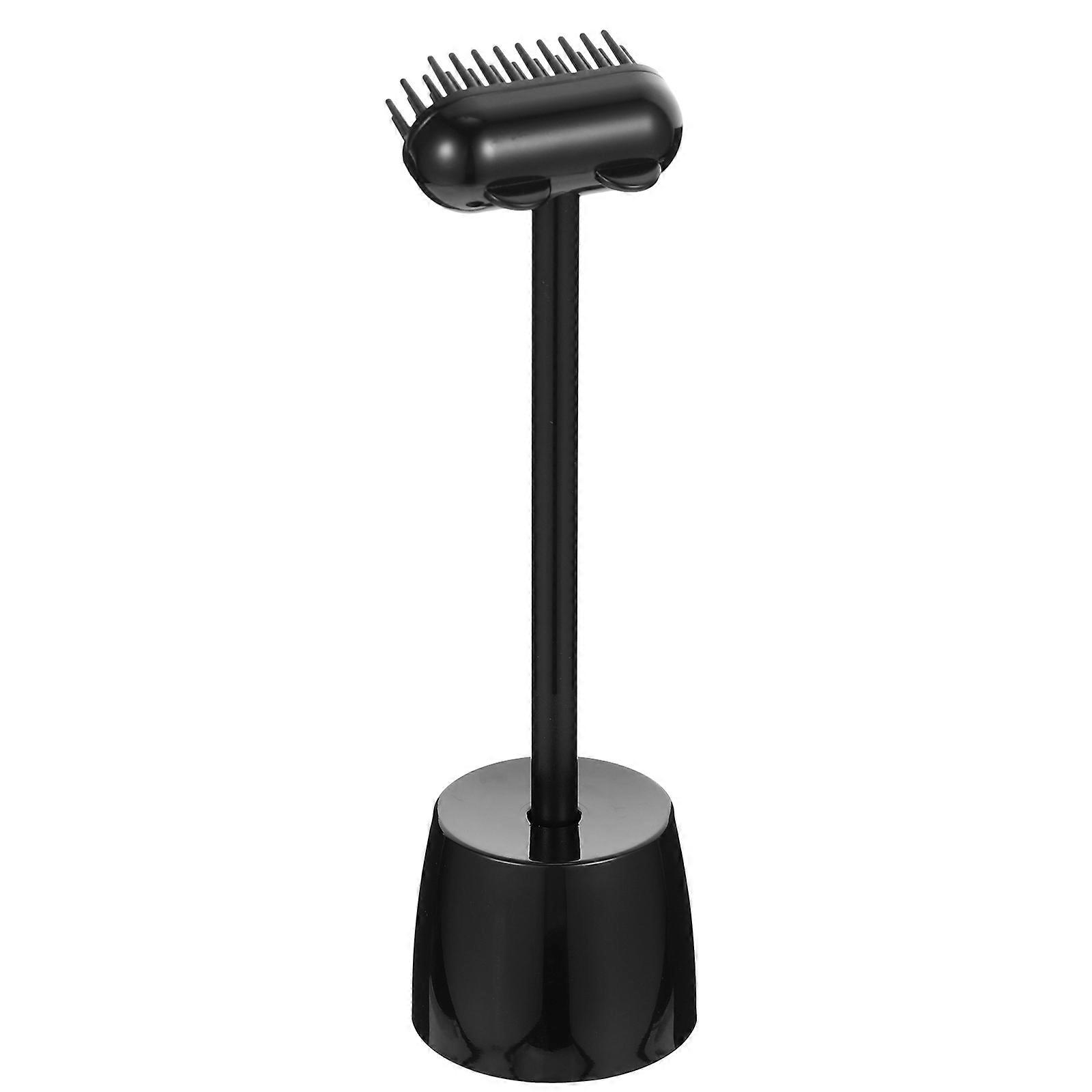 Portable Multi Functional Pet Grooming Brush with Storage Base – Durable Cat Massaging Comb for Shedding and Bathing, Comfortable for All Cats