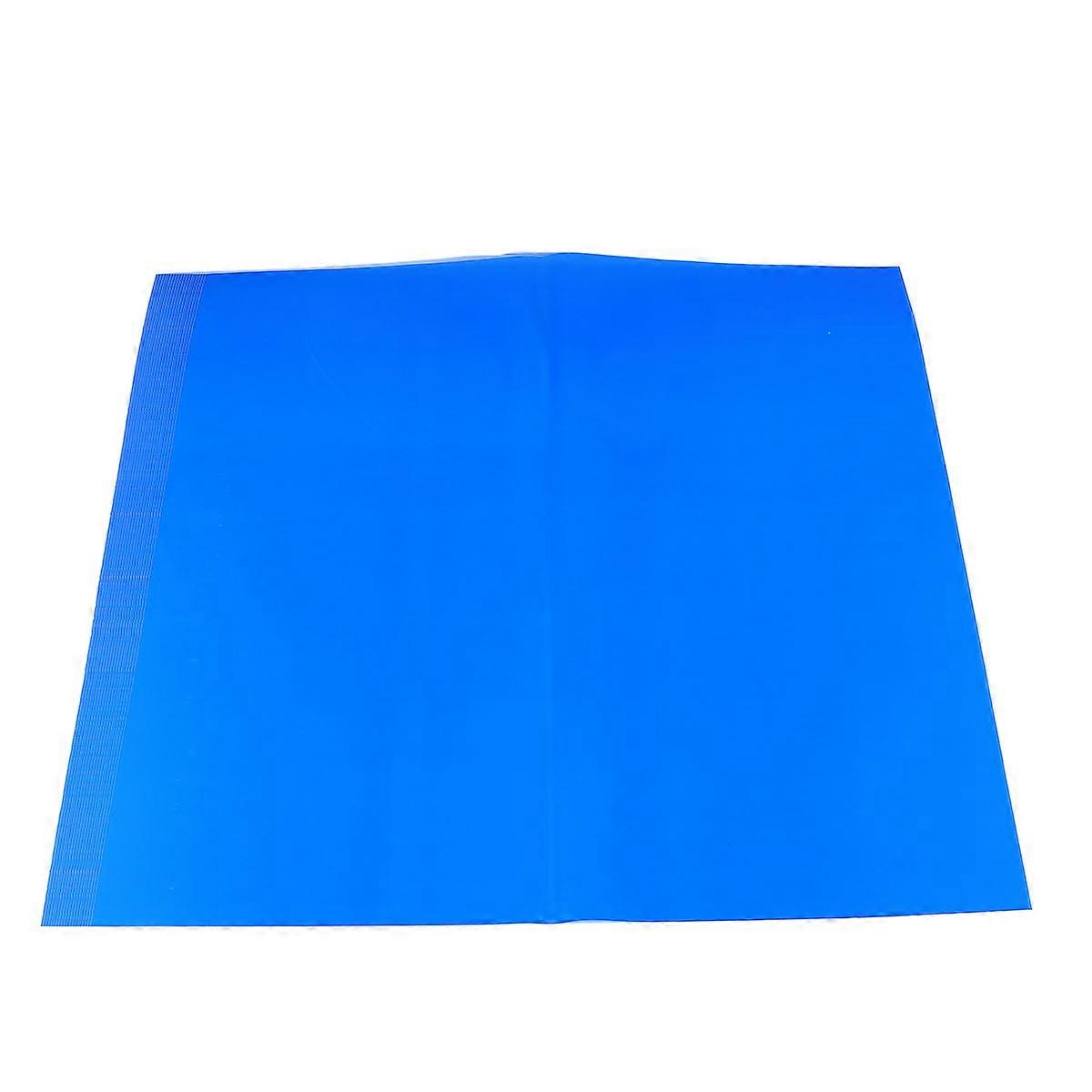 Bouquet Wrapping Paper Blue Floral Wrap Graduation Wrapping Square 58x58cm Dustproof 20Pcs
