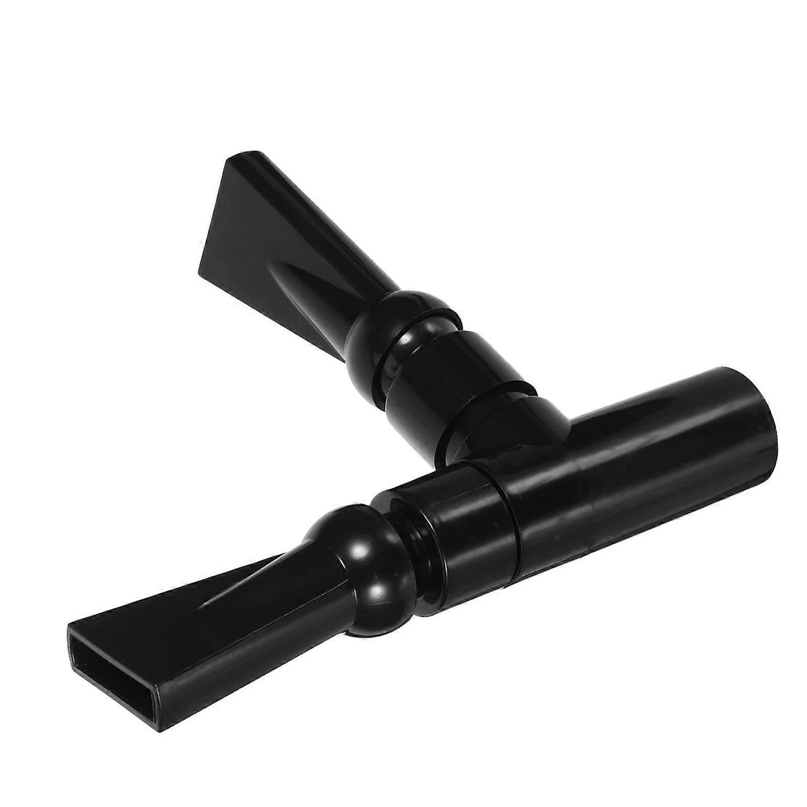 Tube Outflow Connector Fish Tank Double Nozzle Outflow Aquarium Owners 360掳 Rotatable 1Pack