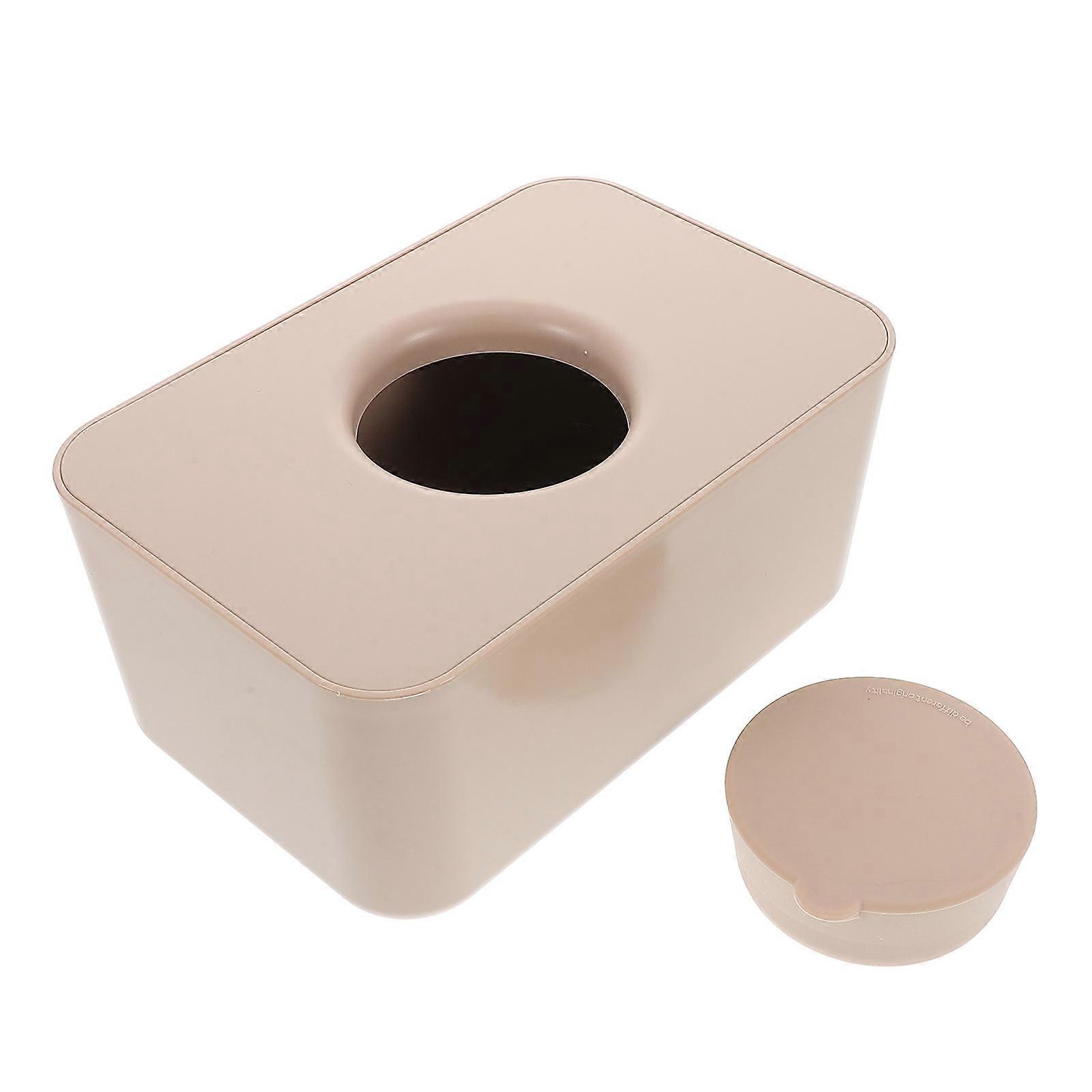 Silicone Tissue Box with Lid   Versatile Moist Wipes Organizer for Home, Car, and Office   Stylish Rectangular Design to Keep Wipes Fresh and