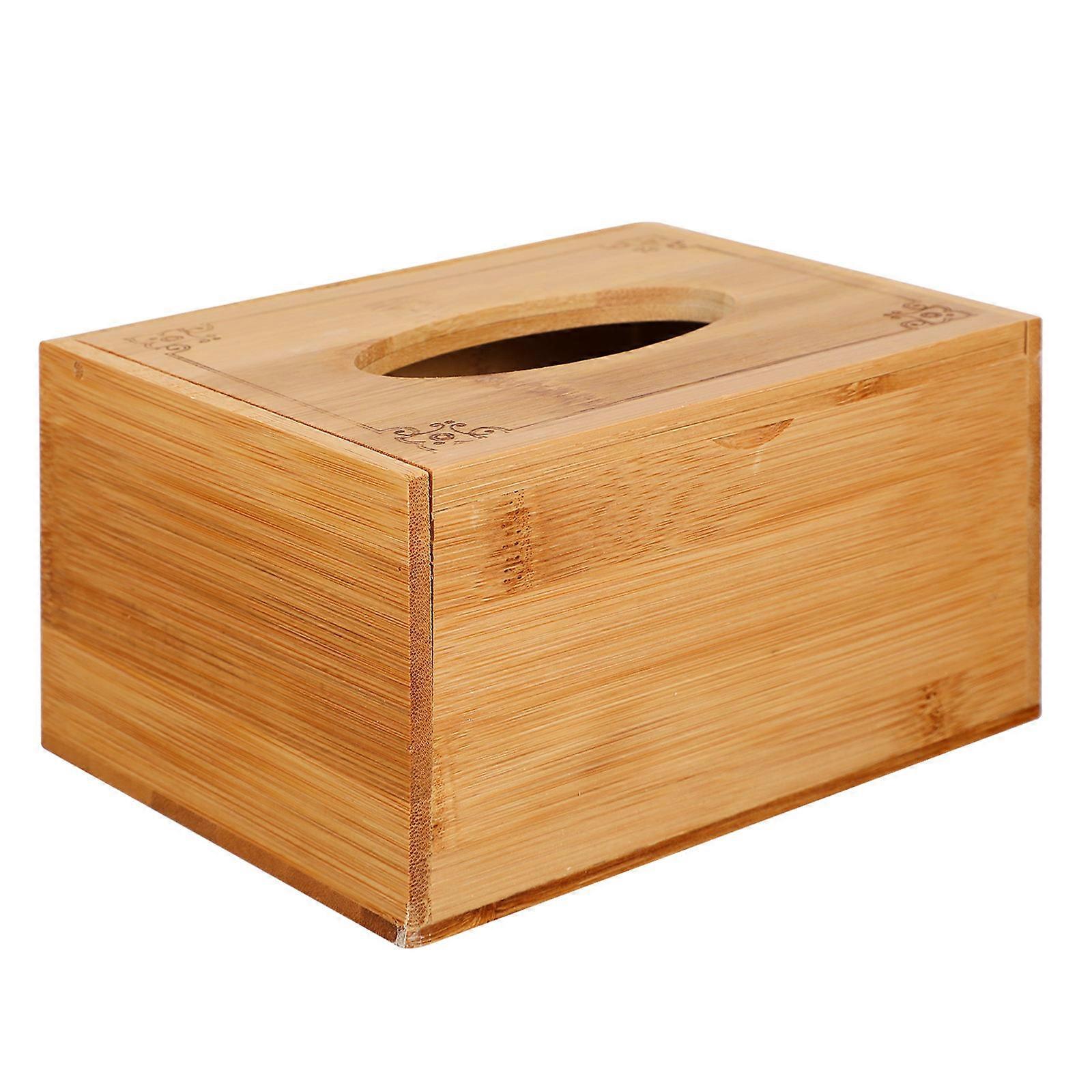 Decorative Tissue Box Tissue Storage Container Beach House Synthetic Materials 1Set