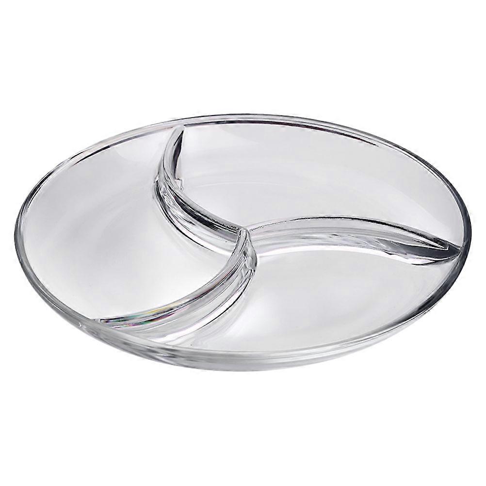 Transparent Glass plate for Storage Use and Practical FoodGrade Materials 1pc