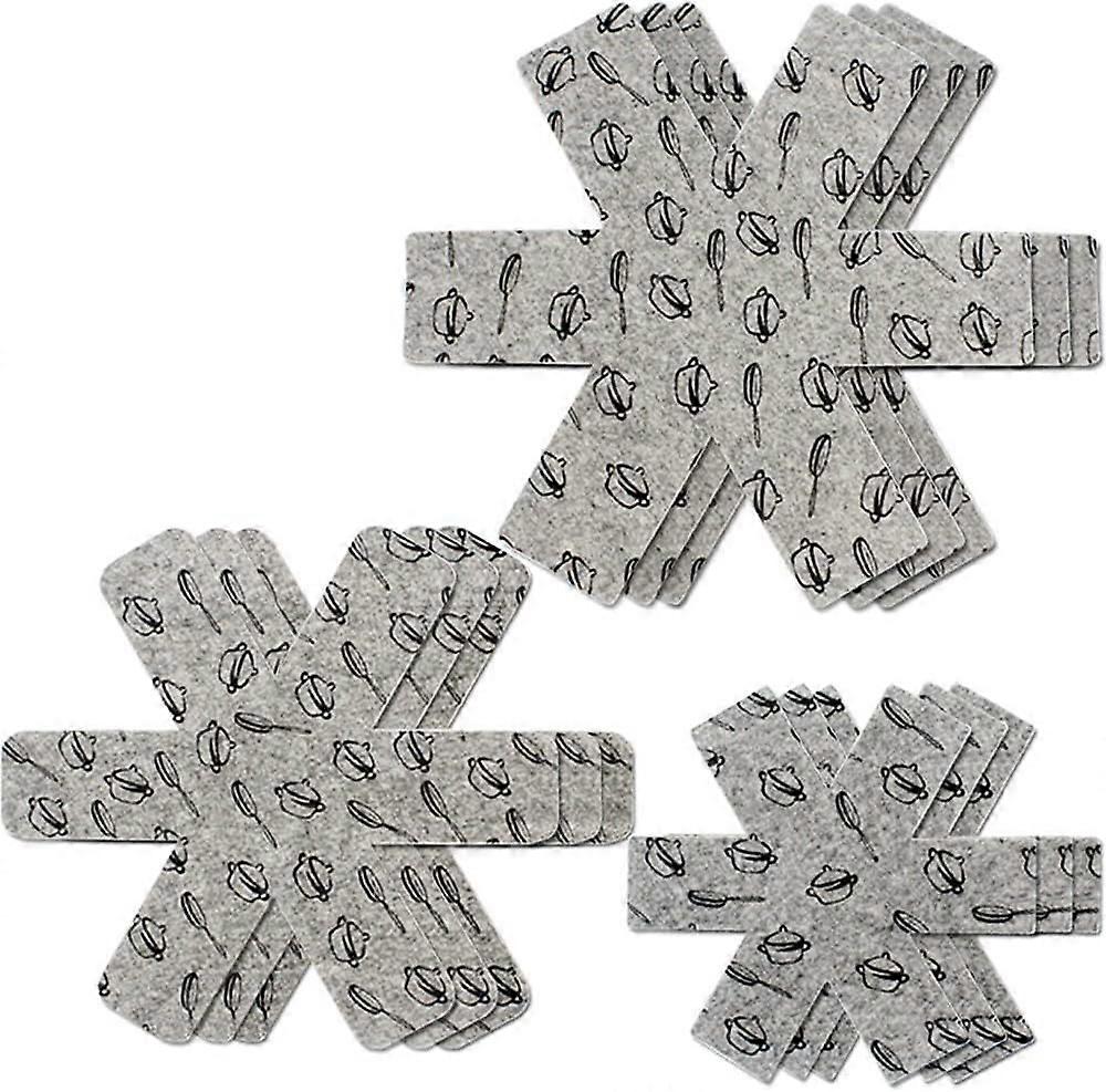 Trivets Set of 9 covers for Wady pans and casseroles 3 different sizes to separate and protect your kitchen surfaces for the home