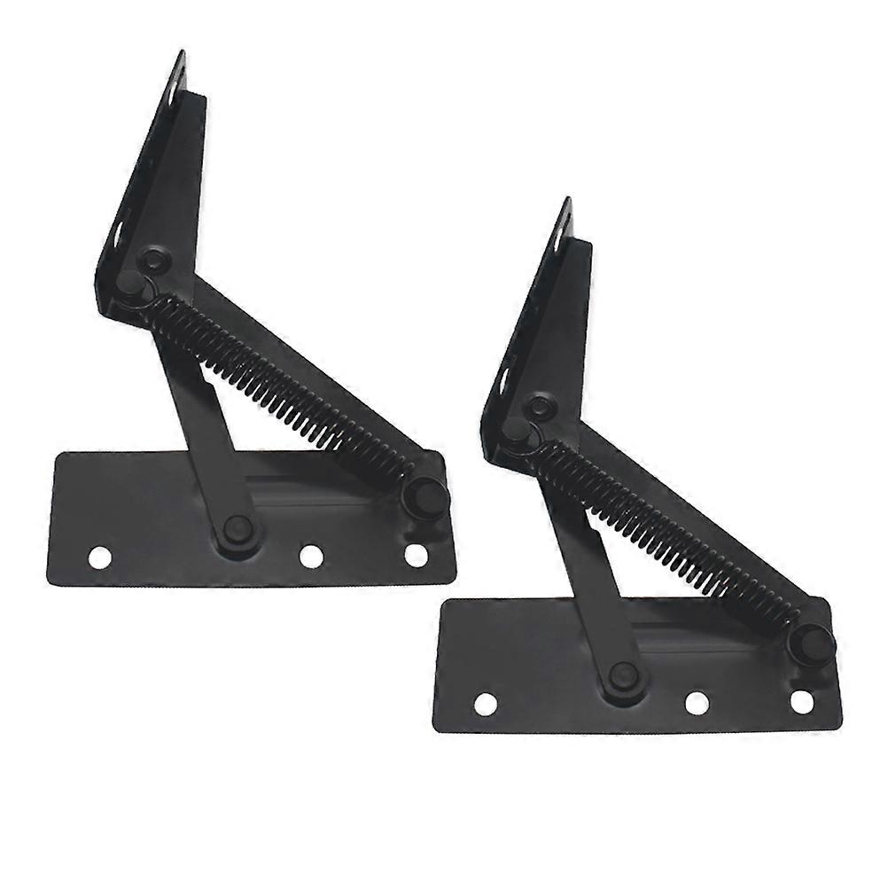 Spring Hinge Set for Sofa & Storage Boxes – Durable Triangular Design, Easy Installation, Automatic Folding, Compatibility