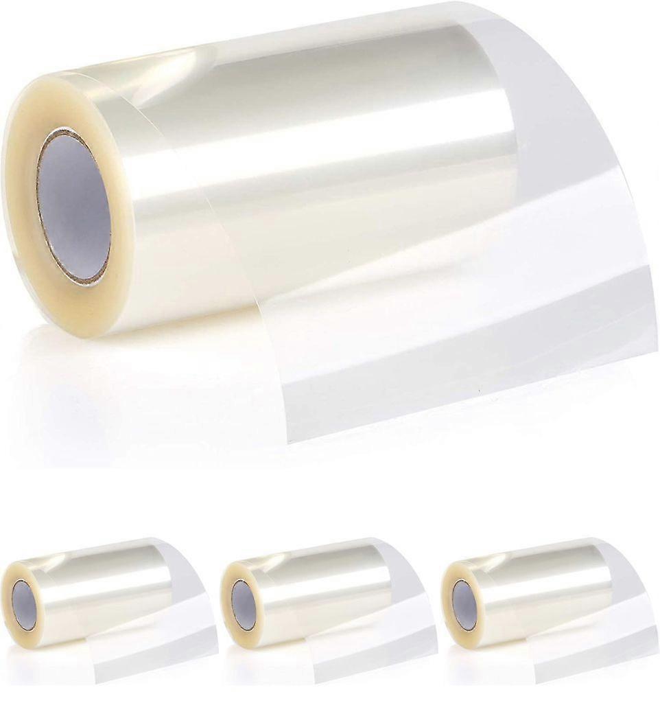 Cake Edge Aluminum Foil Rolls, 4x Clear Acetate