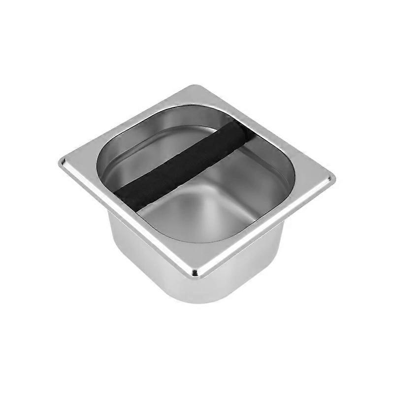 Stainless Steel Coffee Grounds Bucket Coffee Box Small