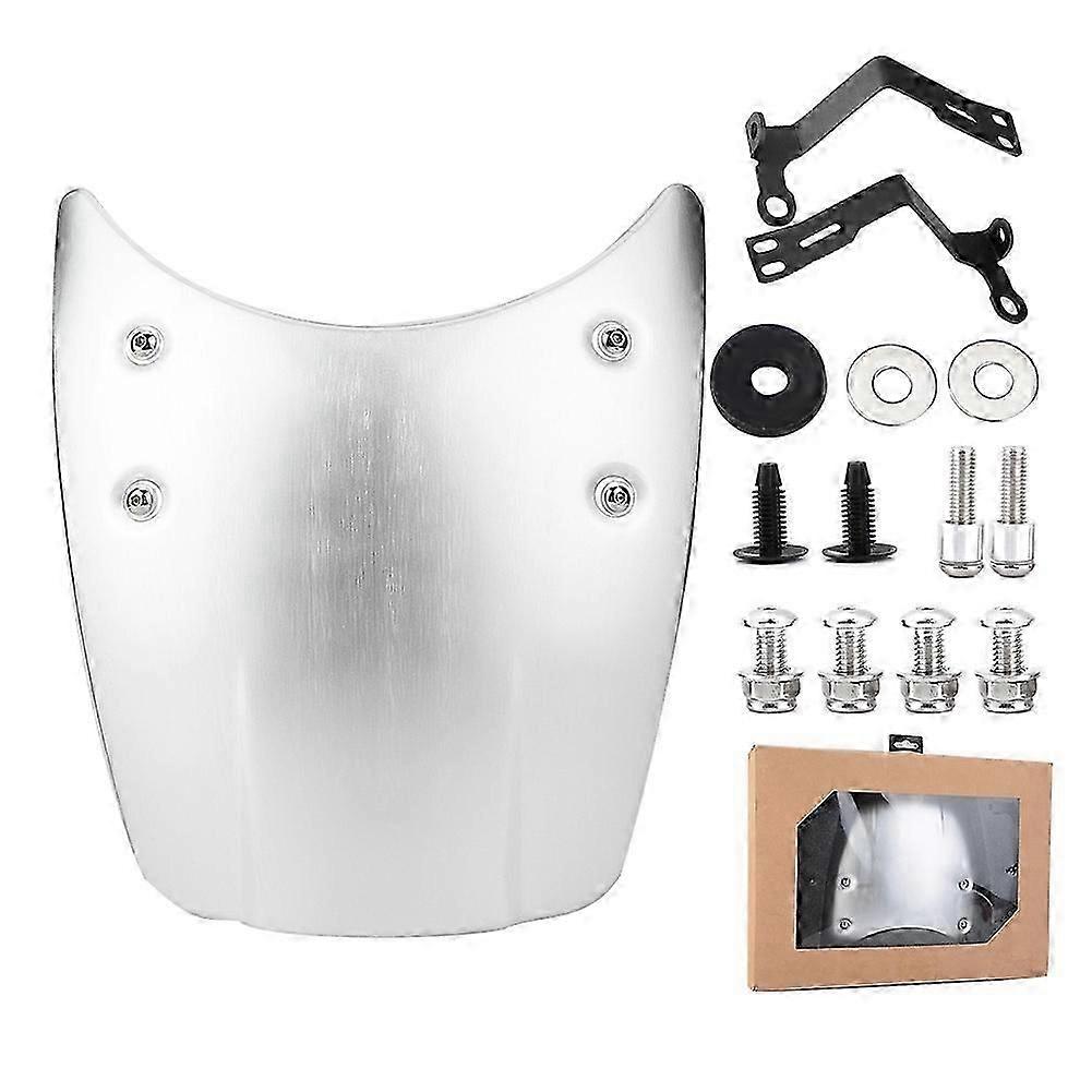 Παρμπρίζ Αλουμινίου Μοτοσικλέτας για BMW R nine T 2014-2017 Ανταλλακτικά Μοτοσικλέτας Ασημί