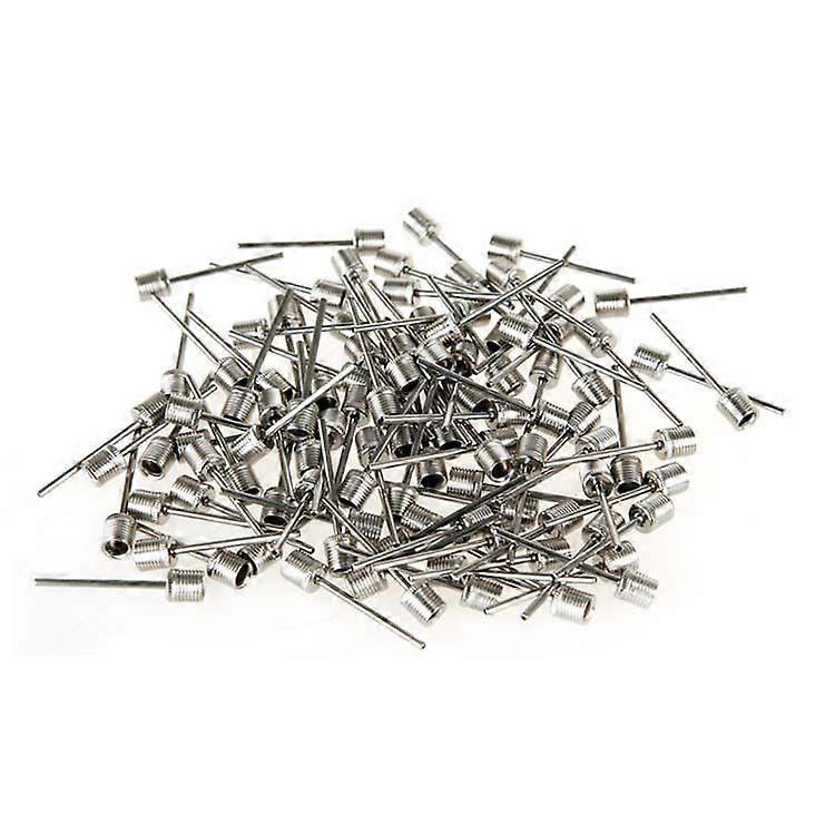 100-piece air needle portable pump ball needle basketball football volleyball balloon stainless steel American-style inflatable needle