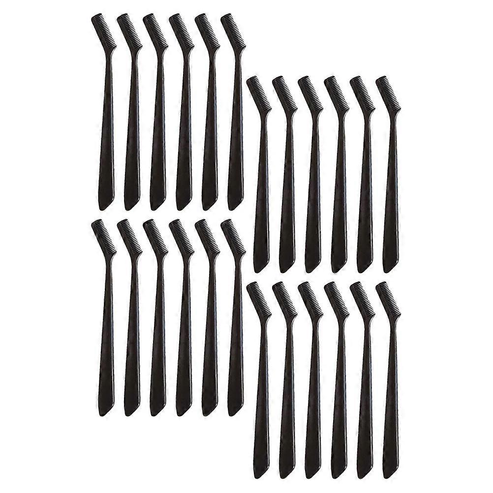 Lash Comb For Eyelash Eyelash Combs Separate Eyebrow Hair Makeup Artists 30Set