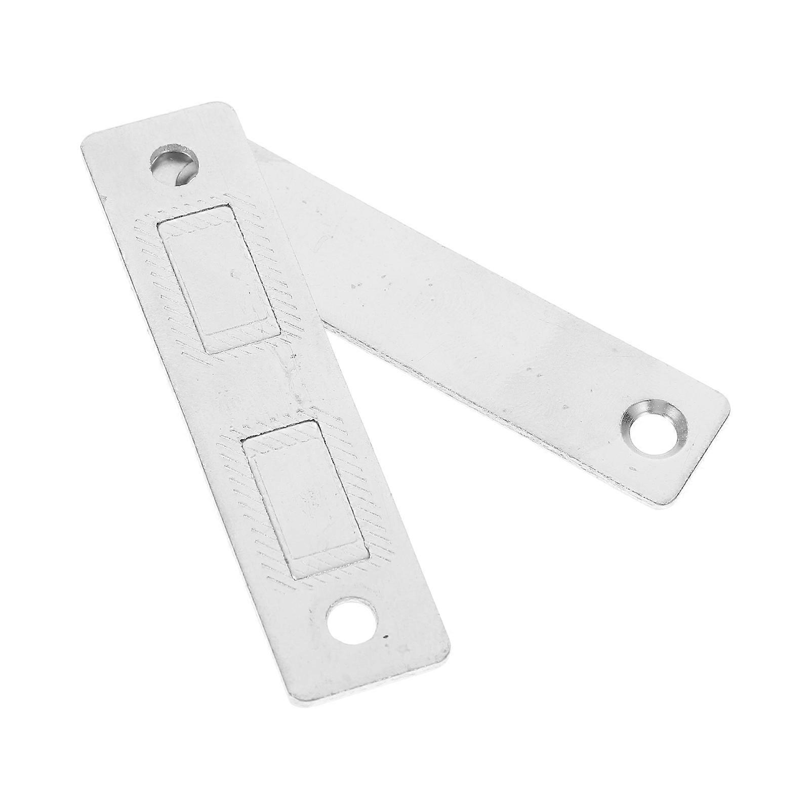 Push To Open Latch Ultra Thin Cabinet Door Catch Cold Rolled Steel Moisture Resistant for Drawers 2Sets